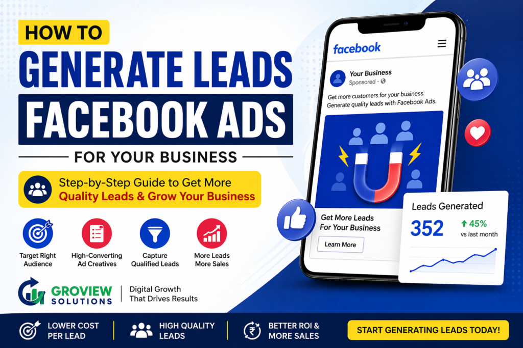 How to Generate Leads for Your Business Using Facebook Ads
