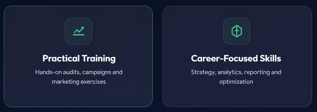Practical and career-focused digital marketing training